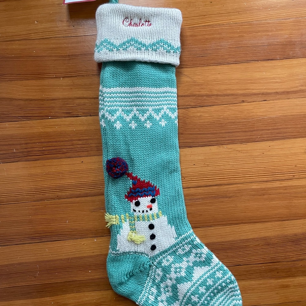 Pottery Barn Kids Charlotte stocking